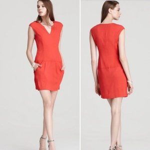 Theory Adalize Habitat Notch Neck Dress